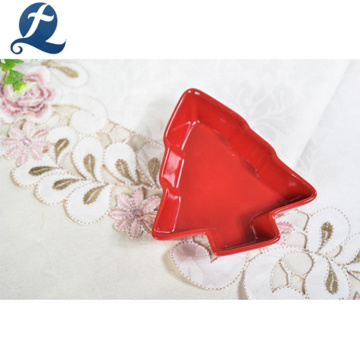 Christmas Decoration Ceramic Catering Serving Dishes